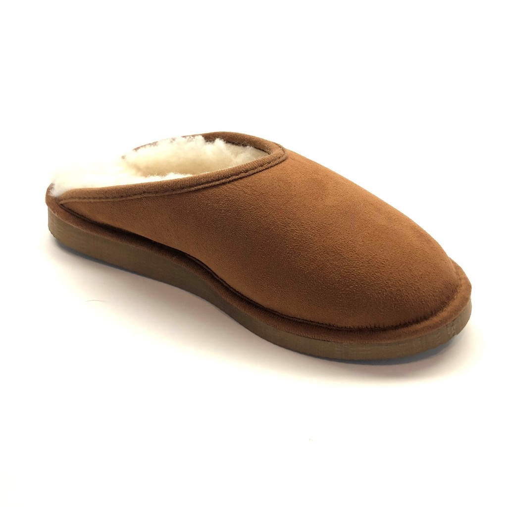 Pantoffel van schapenvacht "Flipper"