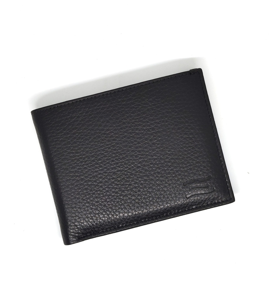 Crinkels - Portefeuille in leder - 14124 Black