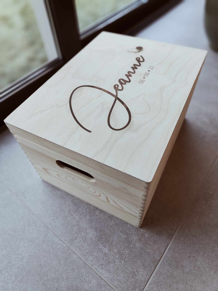Memorybox met klapdeksel