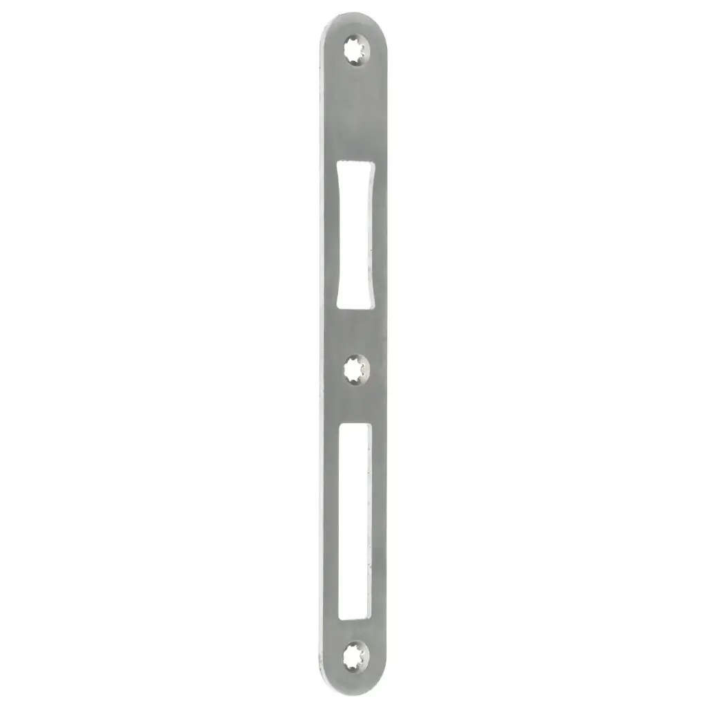 BKS B-90000-05-0-8 Sluitplaat | Inox | Keerbaar | F24 | Afgerond