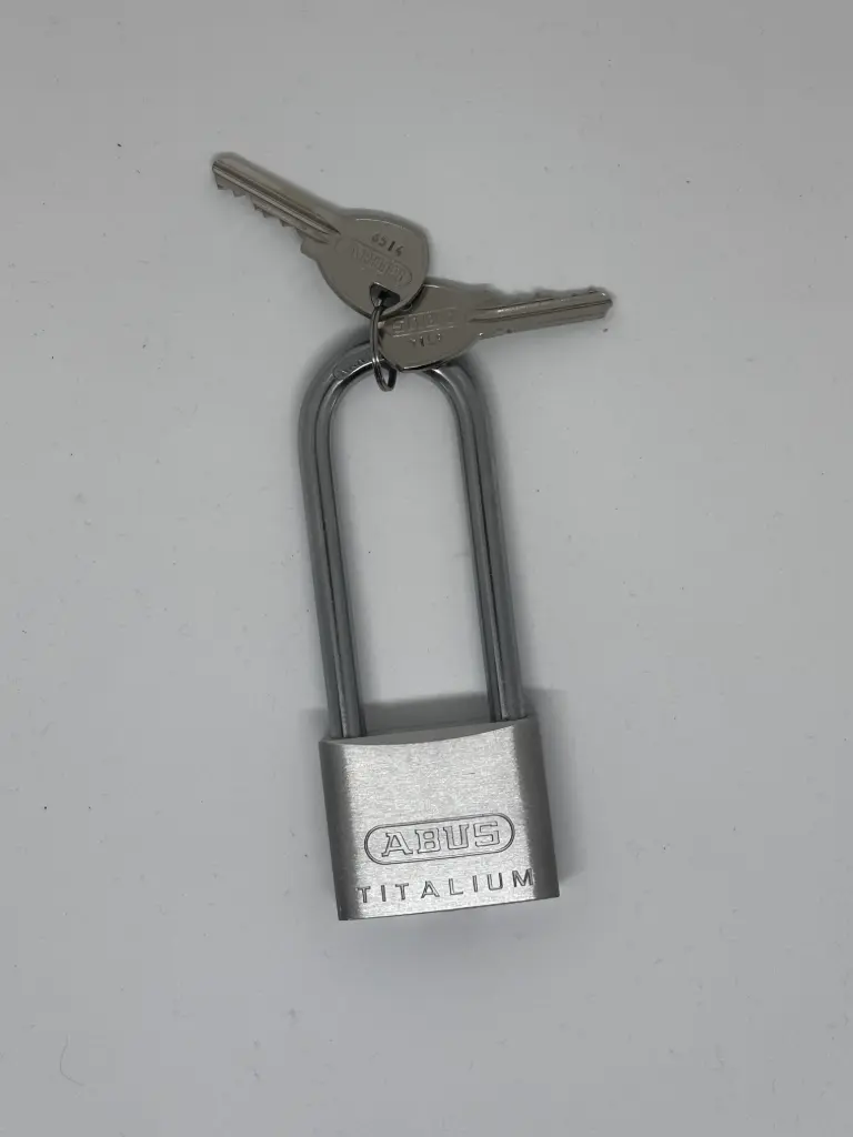 Abus Titalium 64TI/50HB80 hangslot gelijksluitend (KA)