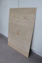Welkomstbord met gravure (groot)