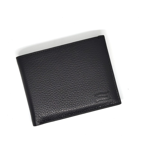 Crinkels - Portefeuille in leder - 14124 Black