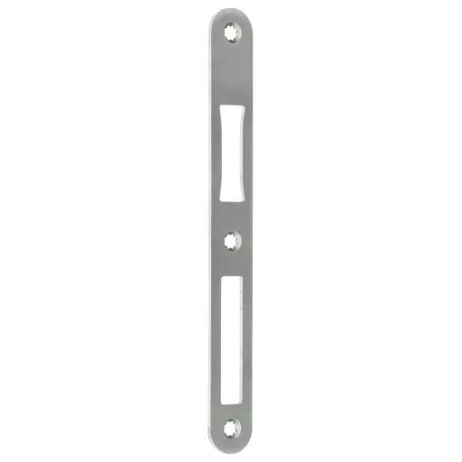 BKS B-90000-05-0-8 Sluitplaat | Inox | Keerbaar | F24 | Afgerond