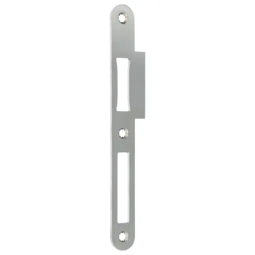 BKS B-90000-60 Sluitplaat met Lap | Inox | Rechts of links | F24 | Afgerond