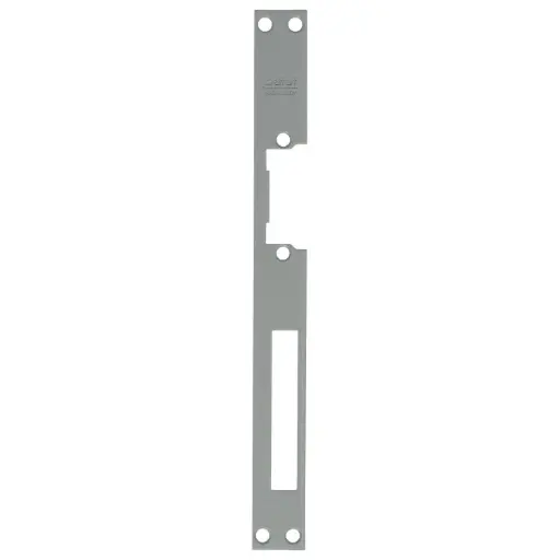 EffEff 02102-01 | Sluitplaat voor elektrische deuropener | Grijs | 250 x 25 mm