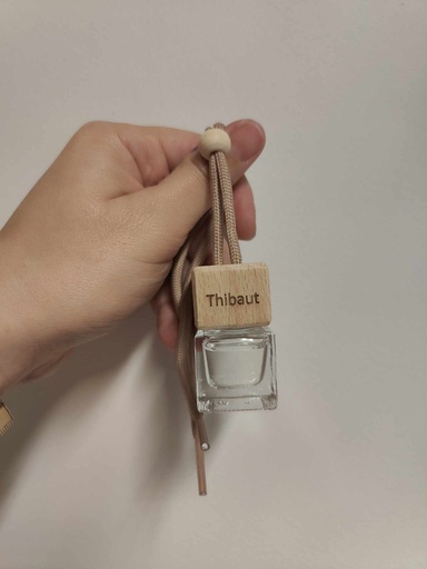 Auto parfum met gravering